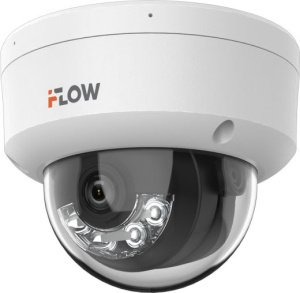 Уличная купольная IP-камера iFlow F-IC-1442CM (2.8mm) POE 4MP подсветка до 30м и микрофон (DS-I452M) Уличная купольная IP-камера iFlow F-IC-1442CM (2.8mm) POE 4MP подсветка до 30м и микрофон (DS-I452M)