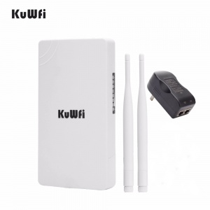 KuWFi WiFi Signal Amplifier - WiFi N300 ������� PoE ����� ������� 