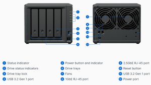 Сетевой накопитель Synology DS425+