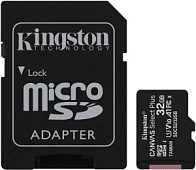 ����� ������ microSDHC UHS-I U1 KINGSTON Canvas Select Plus �� 32 �� � ������������ SD