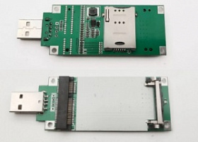 ������� PCI-Express �� USB � ����� ������ ��� SIM-����� ��� ������ 4G/LTE 3G