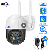  PTZ IP- Hiseeu WHD813B Outdoor PTZ (3.6 mm) - WiFi 3MPx    