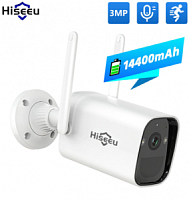 ����������� �������������� WiFi IP-������ Hiseeu �40 � ������������� �� 14400 mAh