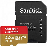 ����� ������ microSDHC UHS-I U1 SANDISK Extreme �� 32 �� � ������������ SD