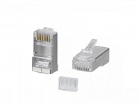 ��������� HYPERLINE PLUG-8P8C-UV-C6-TW-SH ������ RJ-45(8P8C) ��� ����� ����, CAT6 ��� ��� 1.35-1.5��