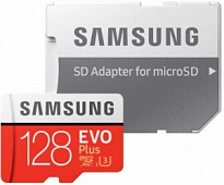 ����� ������ microSDHC UHS-I U3 SAMSUNG EVO PLUS �� 128 �� � ������������ SD