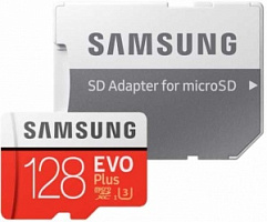 ����� ������ microSDHC UHS-I U3 SAMSUNG EVO PLUS �� 128 �� � ������������ SD