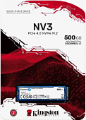 SSD M.2 NVMe 500 GB Kingston SNV3S/500G M.2 2280, 3D TLC PCI-E x4, NVMe