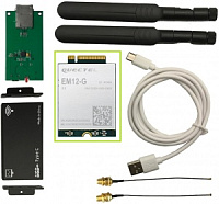 ����� 4G LTE/3G Quectel EM12-G Cat.12 LTE A ��������� 3-� ������� �� 600 Mbit/s (� USB BOX, 1�SIM