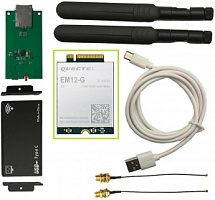 ����� 4G LTE/3G Quectel EM12-G Cat.12 LTE A ��������� 3-� ������� �� 600 Mbit/s (� USB BOX, 1�SIM