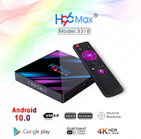 ����� ��-��������� Vontar H96 MAX RK3318 - 4K, WiFi, Android 11, 4G RAM 32GB (����������)