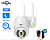  PTZ IP- Hiseeu WHD812 Outdoor PTZ (3.6 mm) - WiFi 1080p   