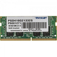 ������ ������ ��� �������� 16GB PC17000 DDR4 SO PSD416G21332S PATRIOT