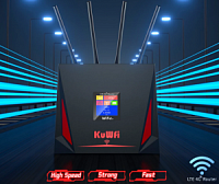 ������ 4G KuWfi CPF906 �� ���������� LTE (cat.4) ������� �� 150 ����/� � WiFi (LCD-�������)