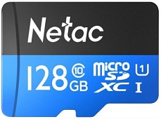   microSDXC UHS-I U1 NETAC P500 128 , 80 /, Class 10, NT02P500STN-128G-R