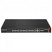 EDIMAX GS-5424PLC - 24- Web Smart  PoE+   4 SFP 