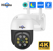  PTZ IP- Hiseeu WHD318B Outdoor PTZ (3.6 mm) - WiFi 8MPx    